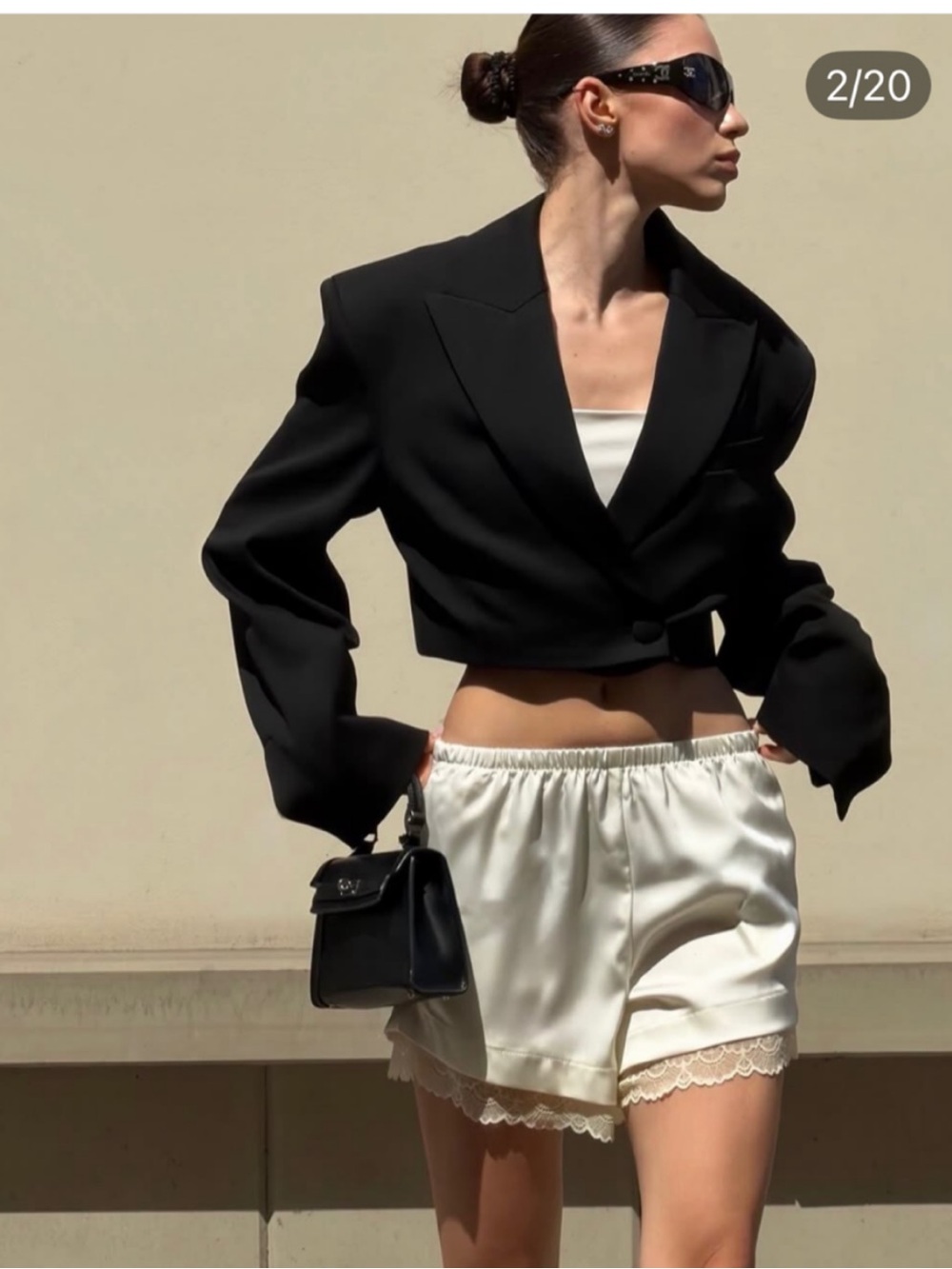 TREND NEW ZARA VIRAL SHORT BLAZER SHOULDER PAD 
🚨FIRM PRICE NO DISCOUNT